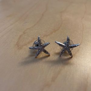 Swarovski Starfish crystal earrings
